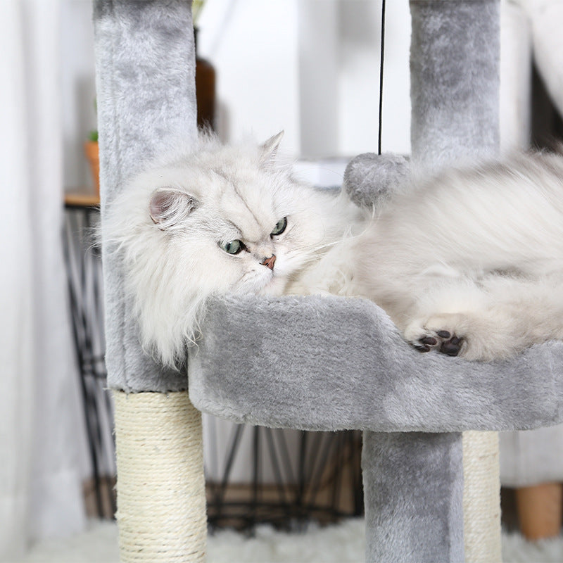 🐱🌿 "Purr-fect Playground: Cat Litter Cat Tree for Endless Feline Fun!" 🌟🐾