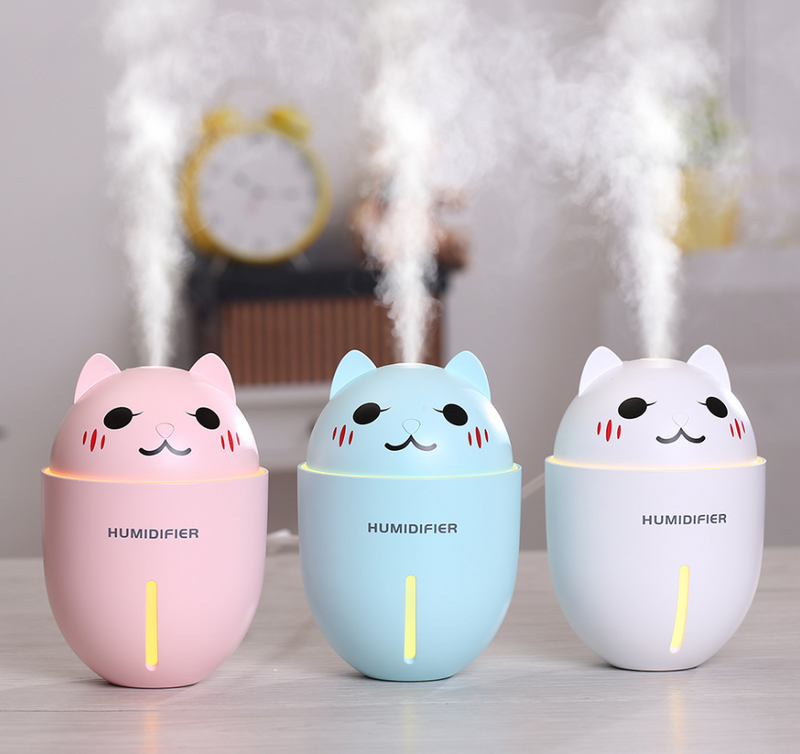 💨🐱 "Purr-fectly Comfortable: Meng Pet Cat Humidifier - Keep Kitty Content!" 🐱💨