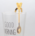 ☕🌟 "Whimsical Brewing: Creative Stainless Coffee Spoon with Cute Cartoon Handle!" 🐾✨