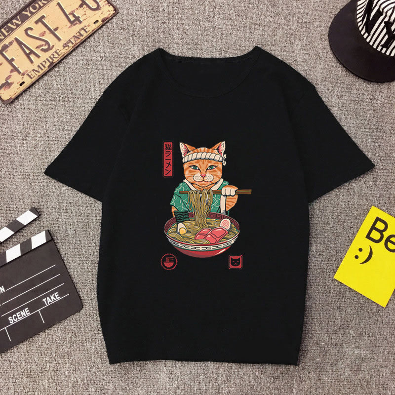 🐱🎌 "Cat Anime T-Shirt: Embrace Feline Fun in Style!" 🌟👕