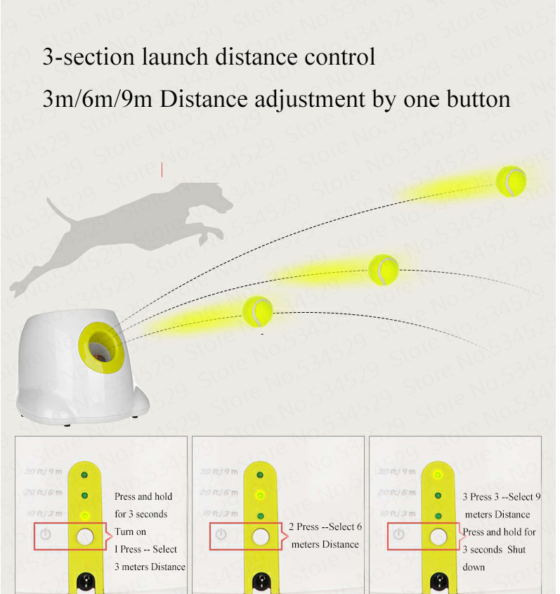 🎾🚀 "Fetch Made Fun: Dog Pet Automatic Interactive Ball Launcher!" 🐕🌟