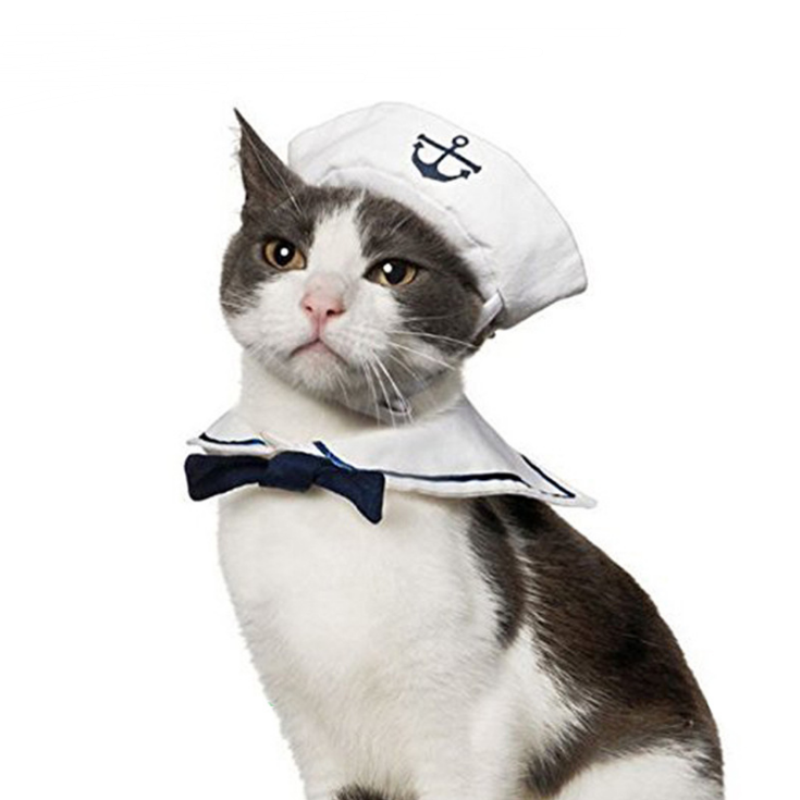 ⚓🐾 "Ahoy, Matey! Pet Sailor Suit - Set Sail in Style!" 🐾⚓