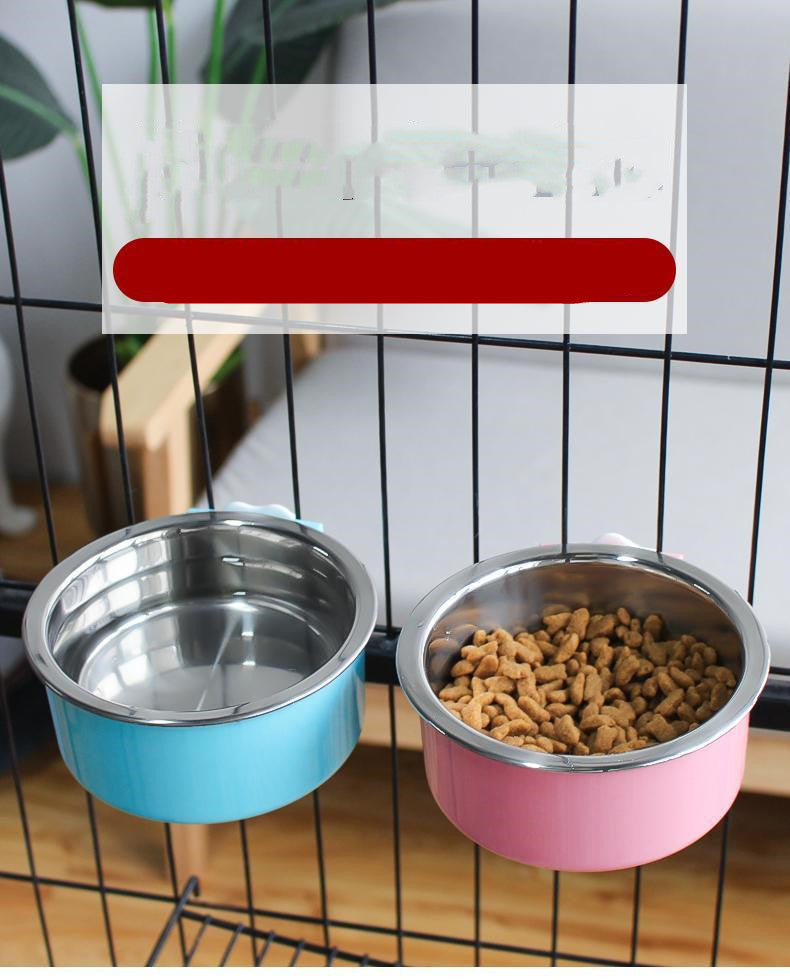 🍽️🐾 "Savor Every Bite: Stainless Steel Dog & Cat Bowl - Stylish, Stable, and Spill-Free!" 🐾🍽️