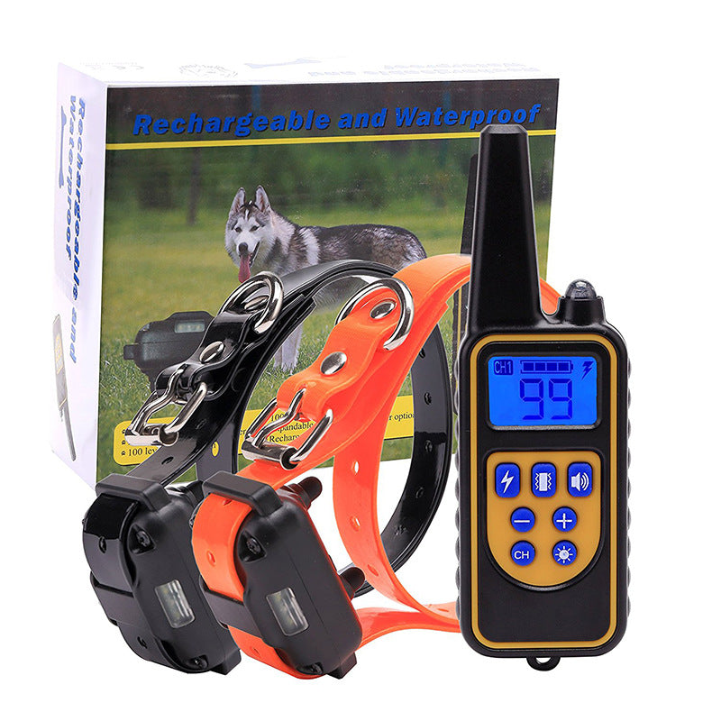 🐾📡 "Train with Precision: Remote Control Dog Training Device & Collar - Obedience Made Easy!" 📡🐾