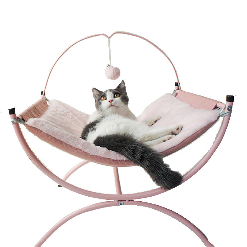 🐾💤 "Pamper Your Purrfect Pal: Four Seasons Universal Cat Recliner Cat Bed!" 💤🐾