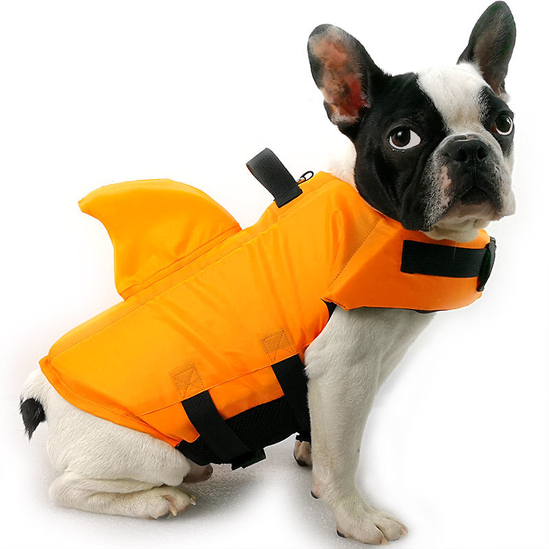 🦈🌊 "Safety First, Fun Always: Summer Shark Pet Life Jacket for Water Adventures!" 🐾☀️