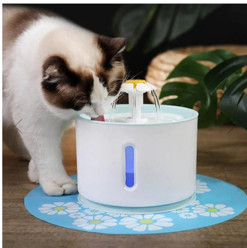 💧🐱 "Illuminate Hydration: Automatic Pet Cat Water Fountain with LED Lighting!" 🌟