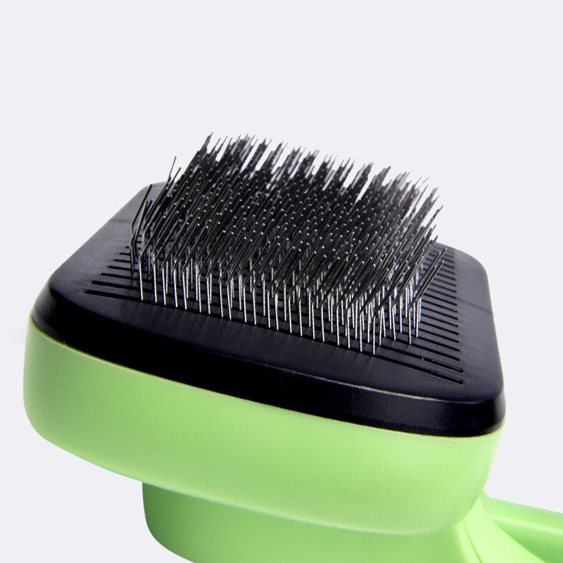 🐾🧹 "Effortless Grooming: Pet Automatic Hair Removal Brush - Keep Your Pet's Coat Tidy!" 🧹🐾