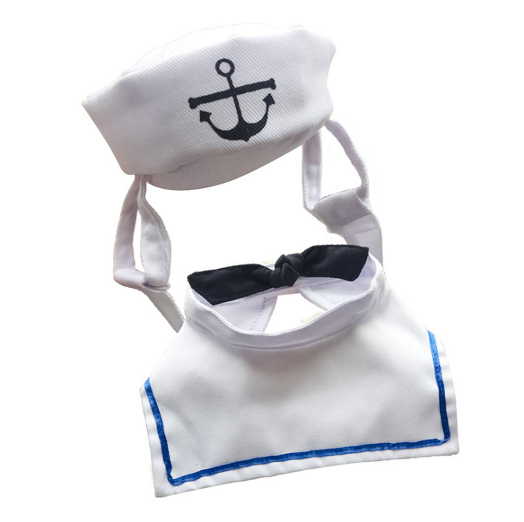 ⚓🐾 "Ahoy, Matey! Pet Sailor Suit - Set Sail in Style!" 🐾⚓