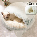 🐾🏠 "Snuggle Haven: 2-in-1 Dog and Cat Bed - Cozy Retreat for Winter Warmth!" 🏠🐾