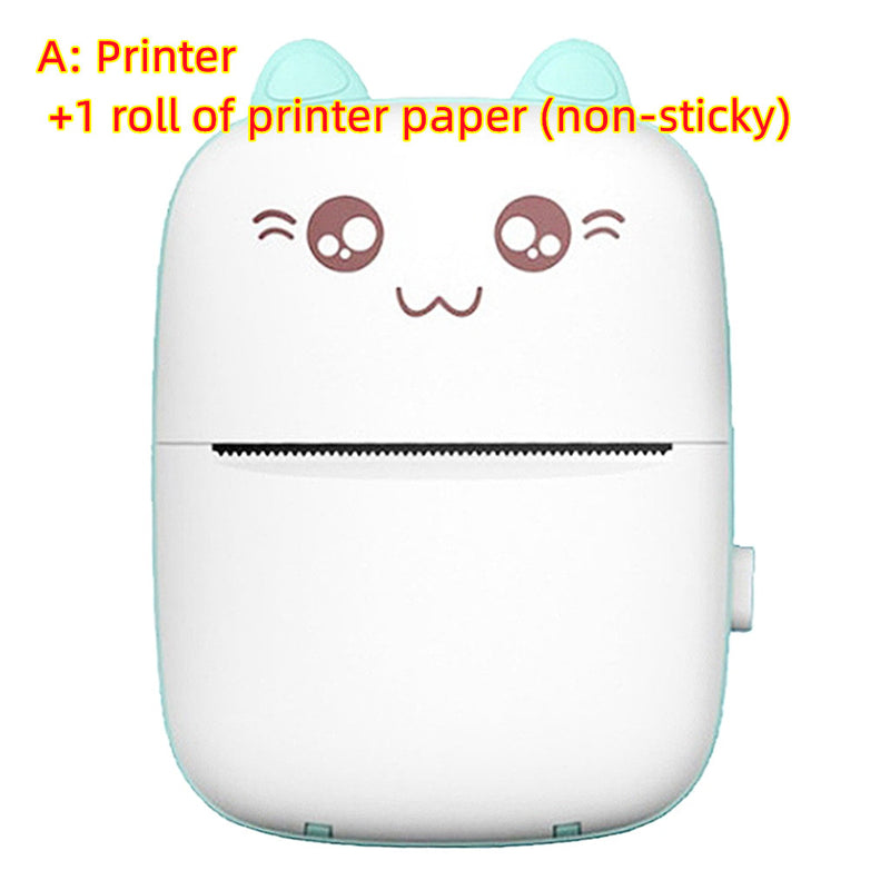 📸🖨️ "Capture & Print: Mini Printer - Portable Pocket-Sized Printing Power!" 🖨️📸