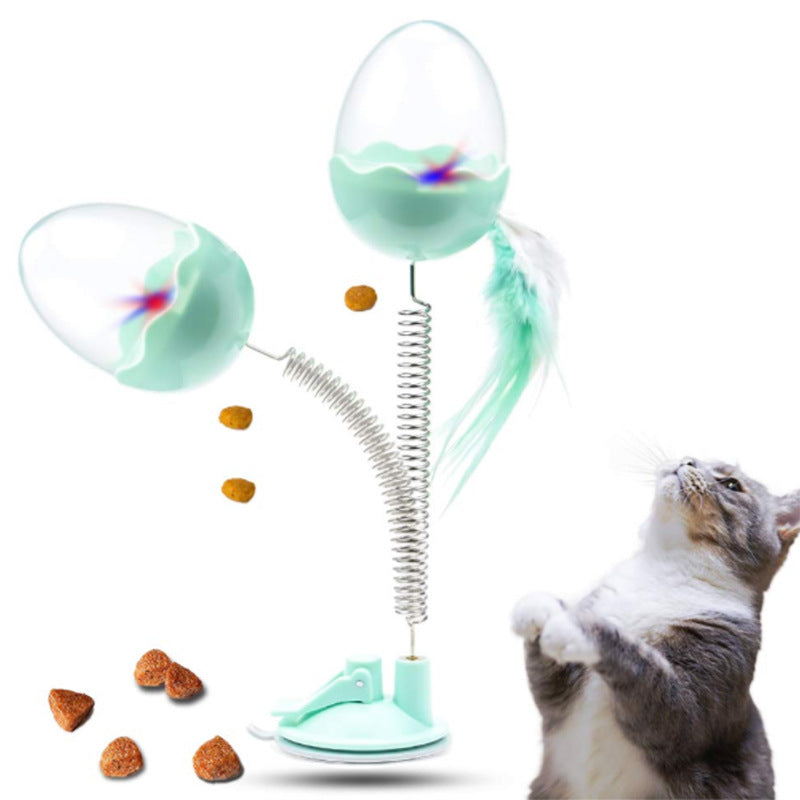 🐱✨ "Feline Fun: Plastic Sucker Flash Catnip Toy - Interactive Delight for Your Kitty!" ✨🐱