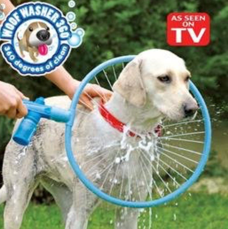 🚿🐾 "Revolutionize Pet Bath Time: Fully Automatic 360-Degree Pet Supplies Bath Ring!" 🐾🚿