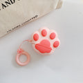 🎵🐾 "Adorable Tunes, Paw-some Protection: Cute Cartoon Cat Paw Bluetooth Earphone Case!" 🌟🐱