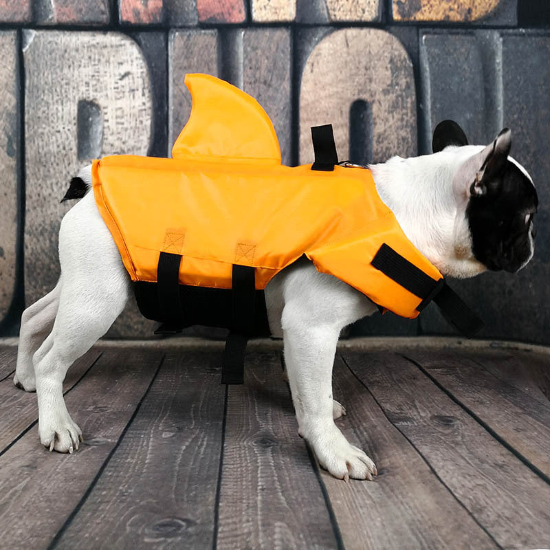 🦈🌊 "Safety First, Fun Always: Summer Shark Pet Life Jacket for Water Adventures!" 🐾☀️