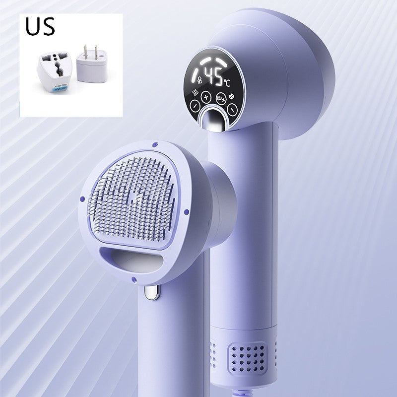 🐾✨ "Gentle Grooming Luxury: Smart Pet Hair Dryer & Grooming Blow Comb - Pamper Your Pet in Style!" ✨🐾