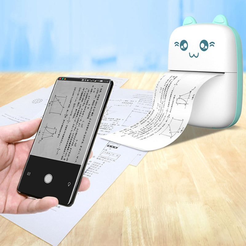 📸🖨️ "Capture & Print: Mini Printer - Portable Pocket-Sized Printing Power!" 🖨️📸