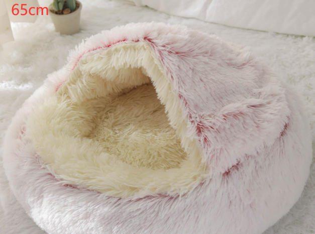 🐾🏠 "Snuggle Haven: 2-in-1 Dog and Cat Bed - Cozy Retreat for Winter Warmth!" 🏠🐾