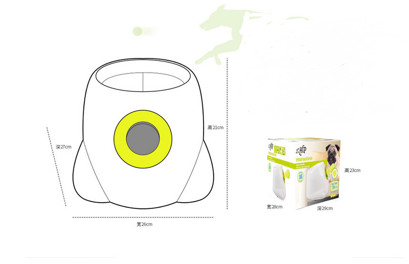 🎾🚀 "Fetch Made Fun: Dog Pet Automatic Interactive Ball Launcher!" 🐕🌟