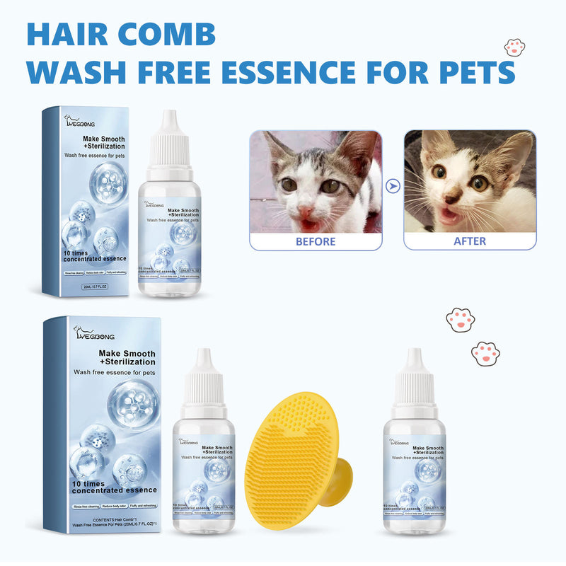 🐾✨ "Effortless Clean-Up: Pet Disposable Essence for Dogs and Cats - Simplifying Grooming!" ✨🐾