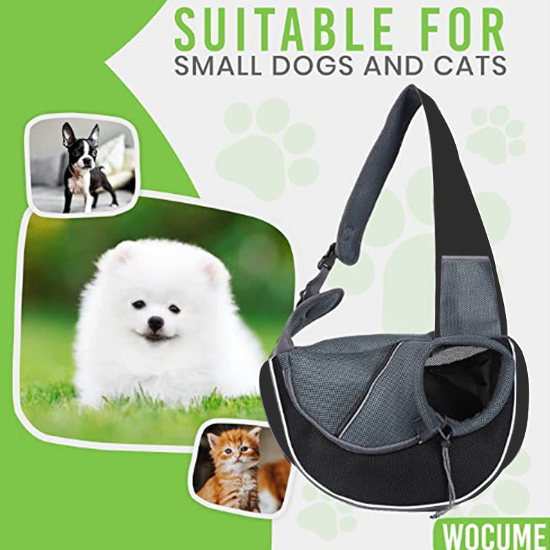 👜🐾 "Adventure Awaits: Outdoor Portable Crossbody Bag for Dogs & Cats - Carry Your Pet in Style!" 🐾👜