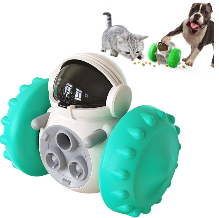 🚗🐾 "Pawsome Playtime: Cat and Dog Interactive Balance Car Toy!" 🐱🐶