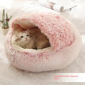 🐾🏠 "Snuggle Haven: 2-in-1 Dog and Cat Bed - Cozy Retreat for Winter Warmth!" 🏠🐾